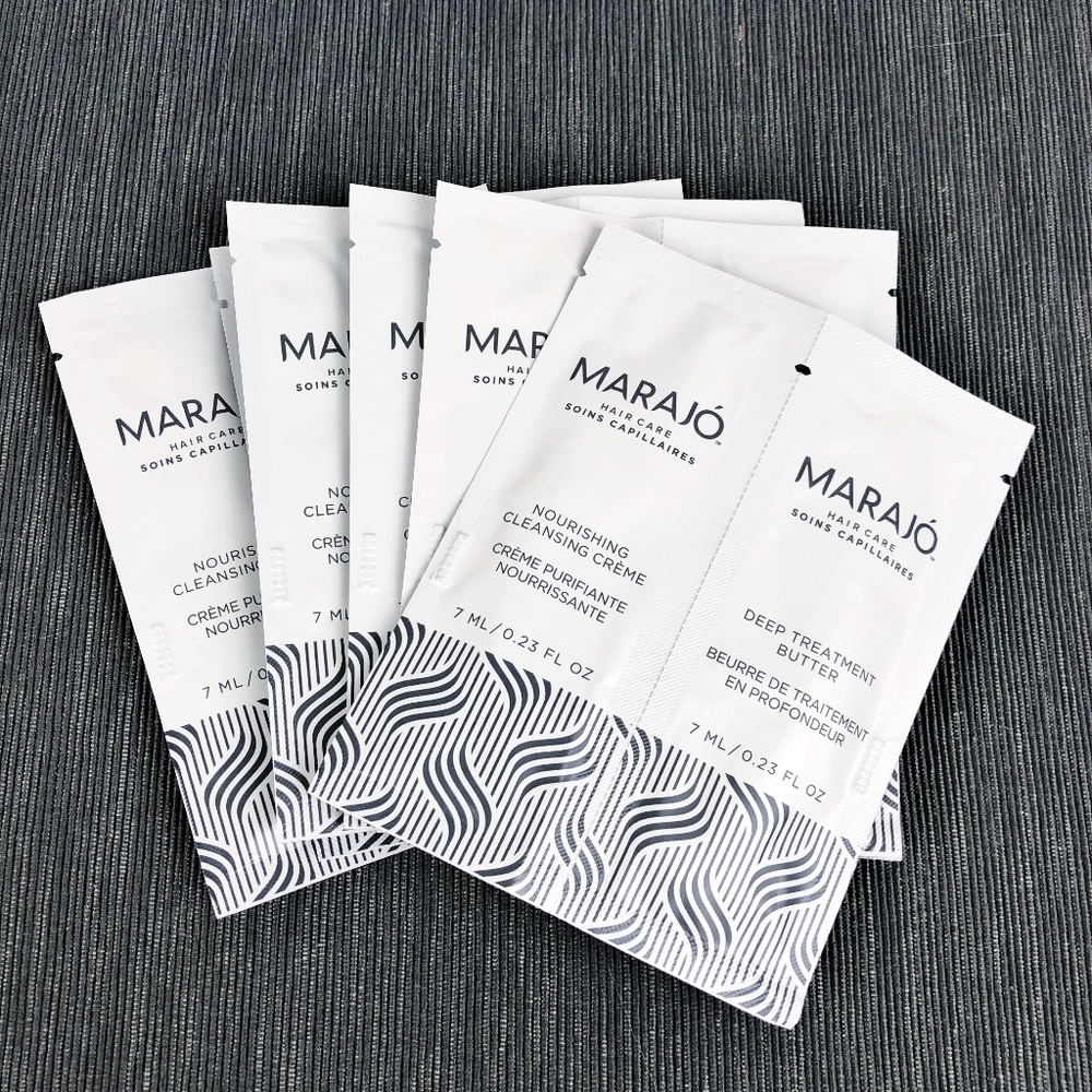 6x MARAJO Hair Care Cleansing Cream & Treatment